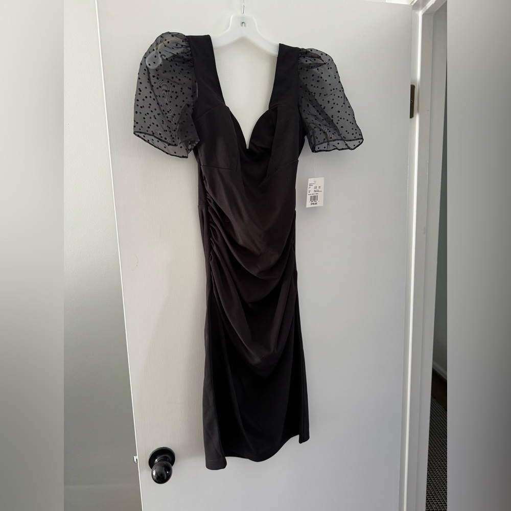 David’s Bridal Crepe Dress